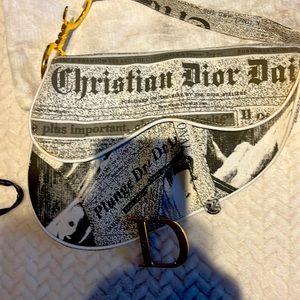 Christian Dior saddle bag newsletter